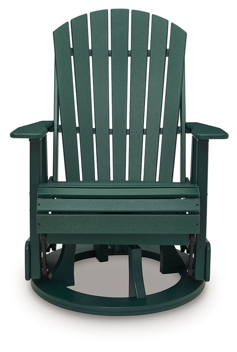 Shell Beach - Swivel Glider Chair - Green