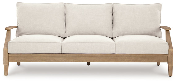 Carter Hall - Sofa With Cushion - Beige