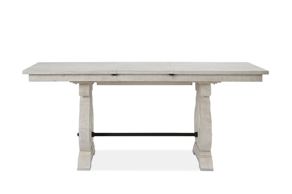 Bronwyn - Rectangular Counter Dining Table - Alabaster