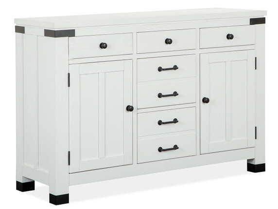 Harper Springs - Server - Silo White