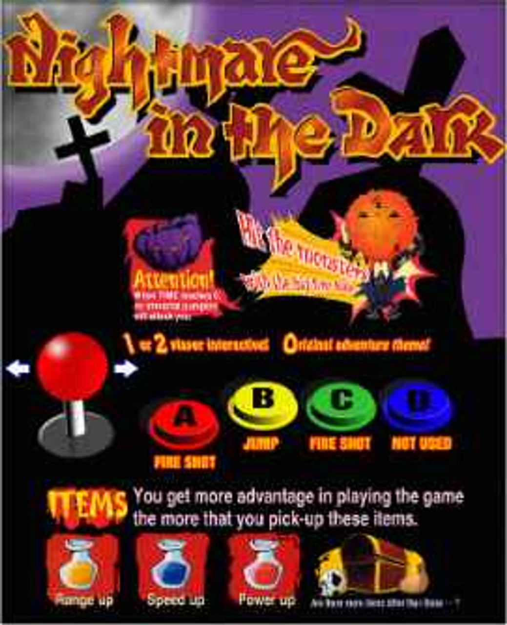 nightmare in the dark, neo geo