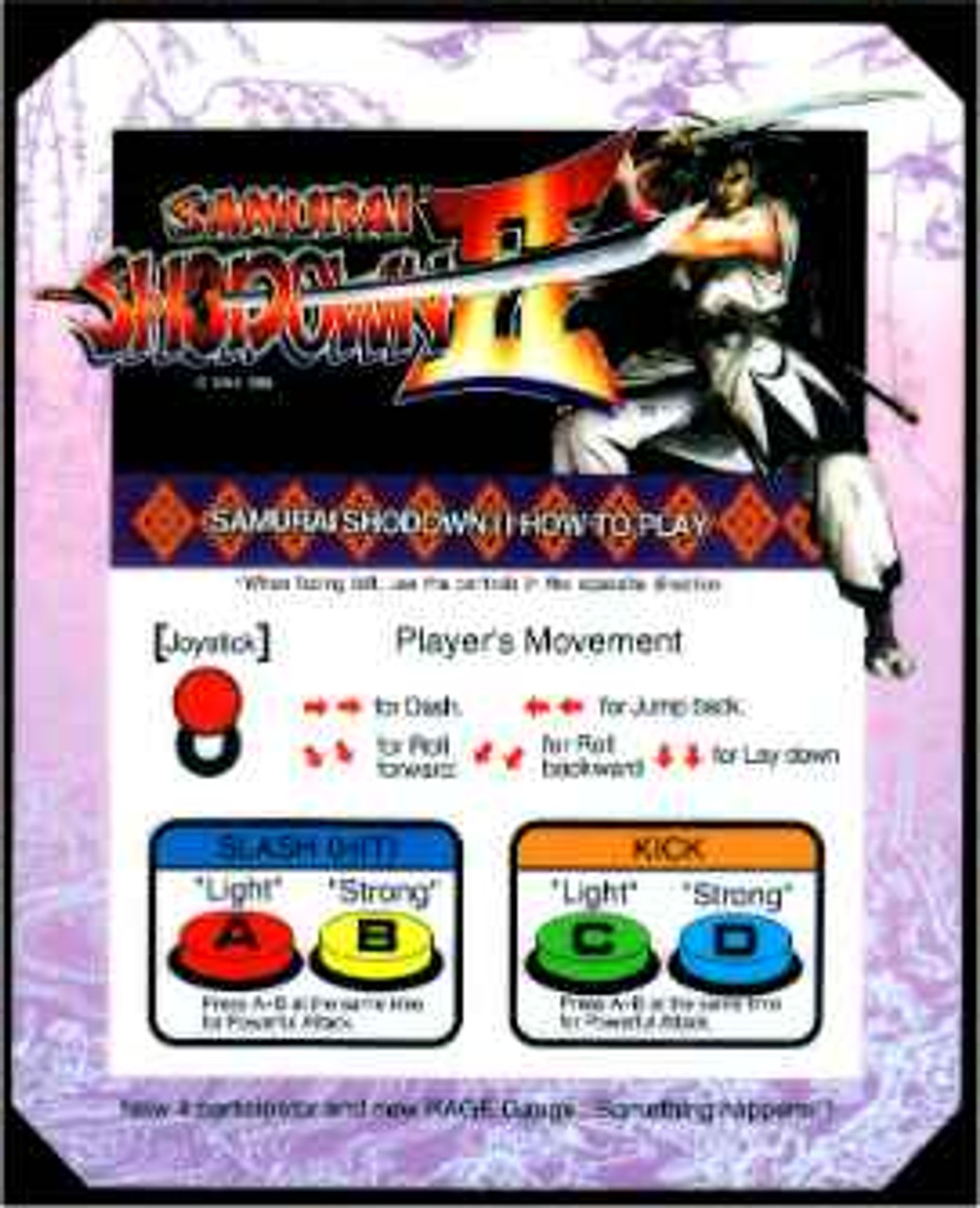 samurai shodown ii mvs mini