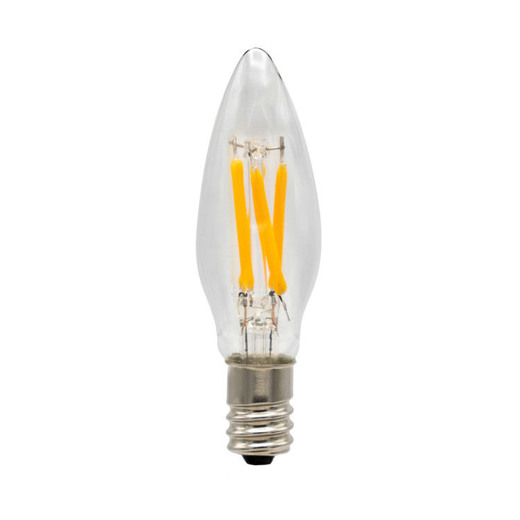 B6 E12 1.5W 120V Clear Lamp