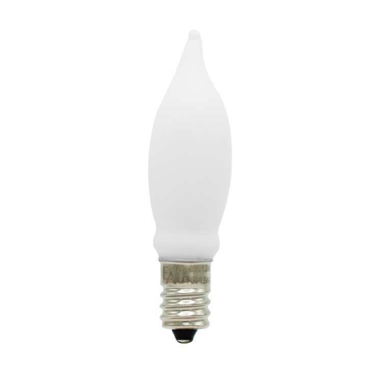 C6 E12 1.5W 120V White Lamp