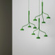 Curve Cluster Single Large Metal D150 Pendant