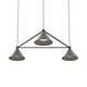 Lumo 3-Light Triangle Pendant