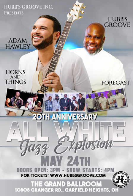 13 Annual All White Jazz Explosion  $5 transaction fee included (no Refunded ) No tickets will be mailed!