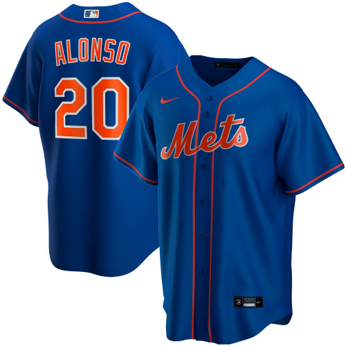 Nike Replica Replica Replica Pete Alonso Royal New York Mets Alternate 2020 Replica Player Jersey