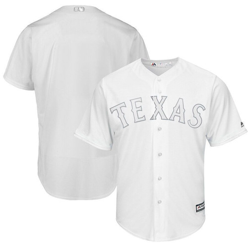 Texas Rangers Majestic 2021 Players Weekend Replica Team Jersey Jersey White 2021
