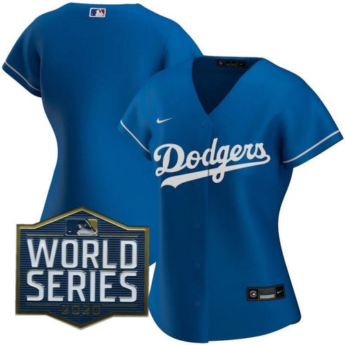 Los Angeles Dodgers 2021 Mlb Personalized Custom Blue Womens Custom Jersey Jersey