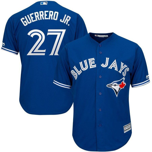 Vladimir Guerrero Jr. Toronto Blue Jays Majestic Alternate Official Cool Base Player Jersey Jersey Royal 2021