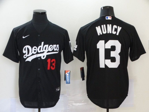 Los Angeles Dodgers Max Muncy 13 2021 Mlb Black Jersey Jersey