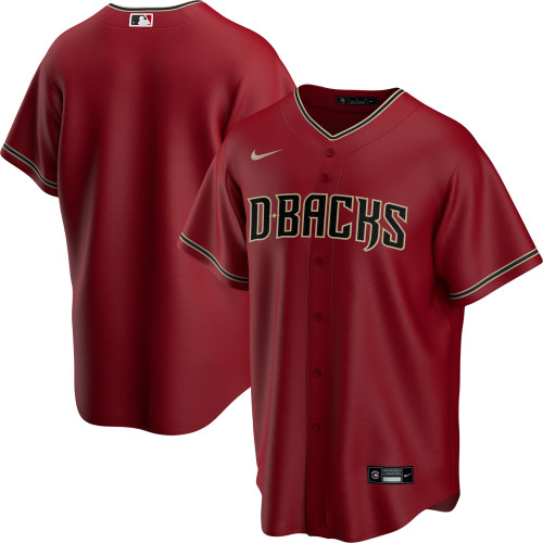 Men'S Nike Replica Red Arizona Diamondbacks Alternate Replica Team Jersey