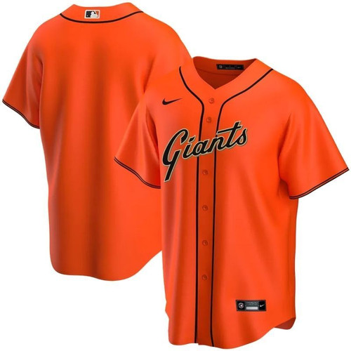 San Francisco Giants 2021 Mlb Orange Jersey