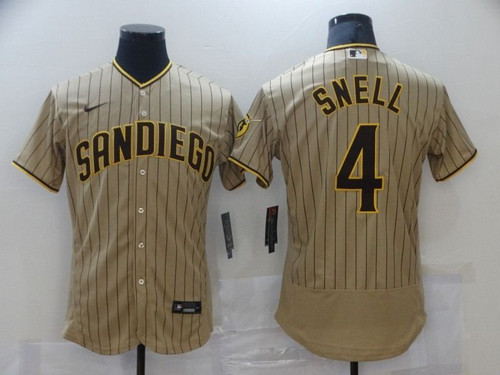 San Diego Padres Blake Snell #4 Brown Classic Jersey