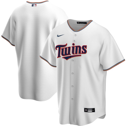 Men'S Nike Replica White Minnesota Twins Home Replica Team Jersey