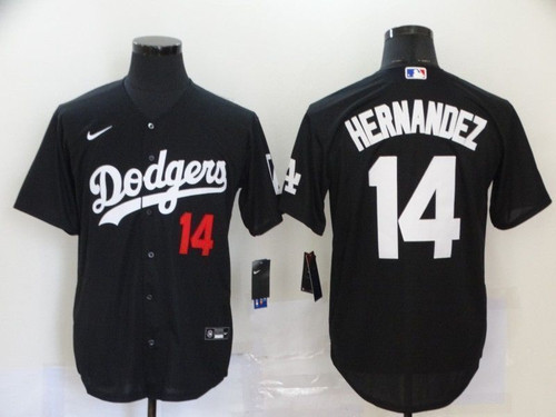 Los Angeles Dodgers Enrique Hernandez 14 2021 Mlb Black Jersey Jersey
