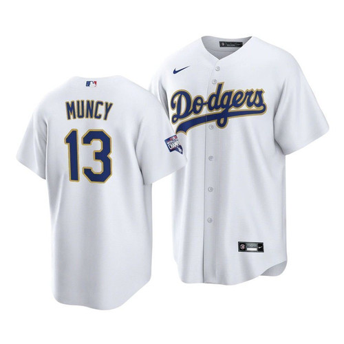 Los Angeles Dodgers Max Muncy #13 2021 Gold Program Jersey
