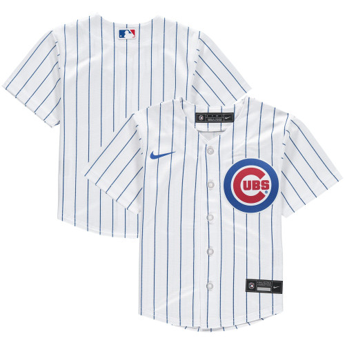 Preschool Nike Replica Replica Replica White Chicago Cubs Home 2020 Replica Team Jersey