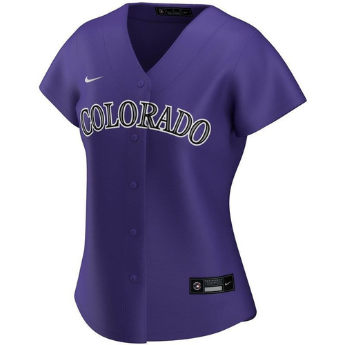Colorado Rockies 2020 Mlb Personalized Custom Purple Womens Custom Jersey All-Over Print