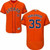Houston Astros Justin Verlander #35 2020 Mlb Orange Jersey