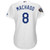 Manny Machado Los Angeles Dodgers Majestic Womens World Series Cool Base Player Jersey Jersey White 2021