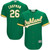 Matt Chapman Oakland Athletics Majestic Alternate Official Cool Base Player Jersey Kelly Green