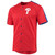 Men'S Stitches Red Philadelphia Phillies Logo Button-Up Jersey