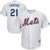 Todd Frazier New York Mets Majestic Official Cool Base Player Jersey White/Royal 2019