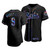 Cincinnati Reds Mike Moustakas #9 Iridescent Logo Holographic Limited Jersey Black