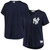 Women'S Navy New York Yankees Plus Size Alternate Replica Team Jersey