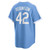 Jackie Robinson Brooklyn Dodgers Nike Replica Replica Replica Alternate Cooperstown Collection Player Jersey - Light Blue