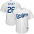 Chase Utley Los Angeles Dodgers Majestic Cool Base Player White 3D Jersey