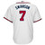 Dansby Swanson Atlanta Braves Majestic Home Official Cool Base Replica Player Jersey Jersey White 2021