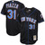 Men'S New York Mets Mike Piazza Mitchell & Ness Black Alternate 2000 Cooperstown Collection Baseball Jersey Mlb Baseball Jersey1452
