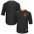 Men'S Majestic Black San Francisco Giants  Collection On-Field 3/4-Sleeve Batting Practice Jersey