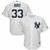 Greg Bird New York Yankees Majestic Official Cool Base Player White 3D Jersey