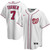 Washington Nationals Trea Turner 7 2021 Mlb White Jersey