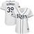 Kevin Kiermaier Tampa Bay Rays Majestic Womens 2021 Postseason Official Cool Base Player Jersey Jersey White