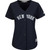 New York Yankees Majestic Womens Fashion Cool Base Jersey Jersey Navy 2021