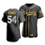 Men'S Atlanta Braves Max Fried #54 Gold Edition Black  Jersey