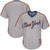 Men'S Majestic Gray New York Mets Road Cooperstown Cool Base Replica Team Jersey