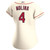Women'S Nike Replica Yadier Molina Cream St. Louis Cardinals Alternate Replica Player Jersey