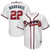 Nick Markakis Atlanta Braves Majestic 2021 Home Cool Base Player Jersey Jersey White 2021
