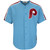 MenS Majestic Light Blue Philadelphia Phillies Cooperstown Cool Base Team Jersey