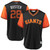 Buster Posey Buster San Francisco Giants Majestic Players Weekend Cool Base Jersey Black/Orange 2019