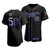 Men'S Los Angeles Dodgers Mookie Betts #50 Iridescent Logo Holographic Limited  Jersey Black