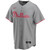 Men'S Nike Replica Replica Bryce Harper Gray Philadelphia Phillies Road Replica Player Name Jersey