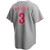 Men'S Nike Replica Replica Bryce Harper Gray Philadelphia Phillies Road Replica Player Name Jersey