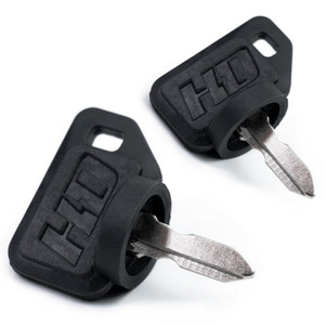 Premium Ignition Starter Key Set Replaces Club Car 1018262-01 - Umbrella Key Design (2 Pack)